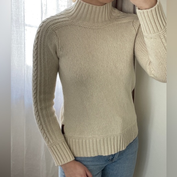 Beige/Cream Roots Knit Sweater (Size Small) - Picture 7 of 8